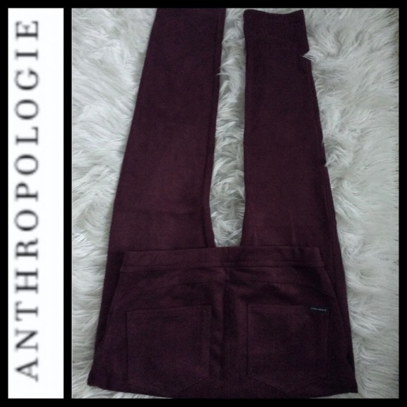 NWOT⭐️HP⭐️Anthro Sanctuary Hi-Rise Faux Suede Legging - Picture 7 of 11